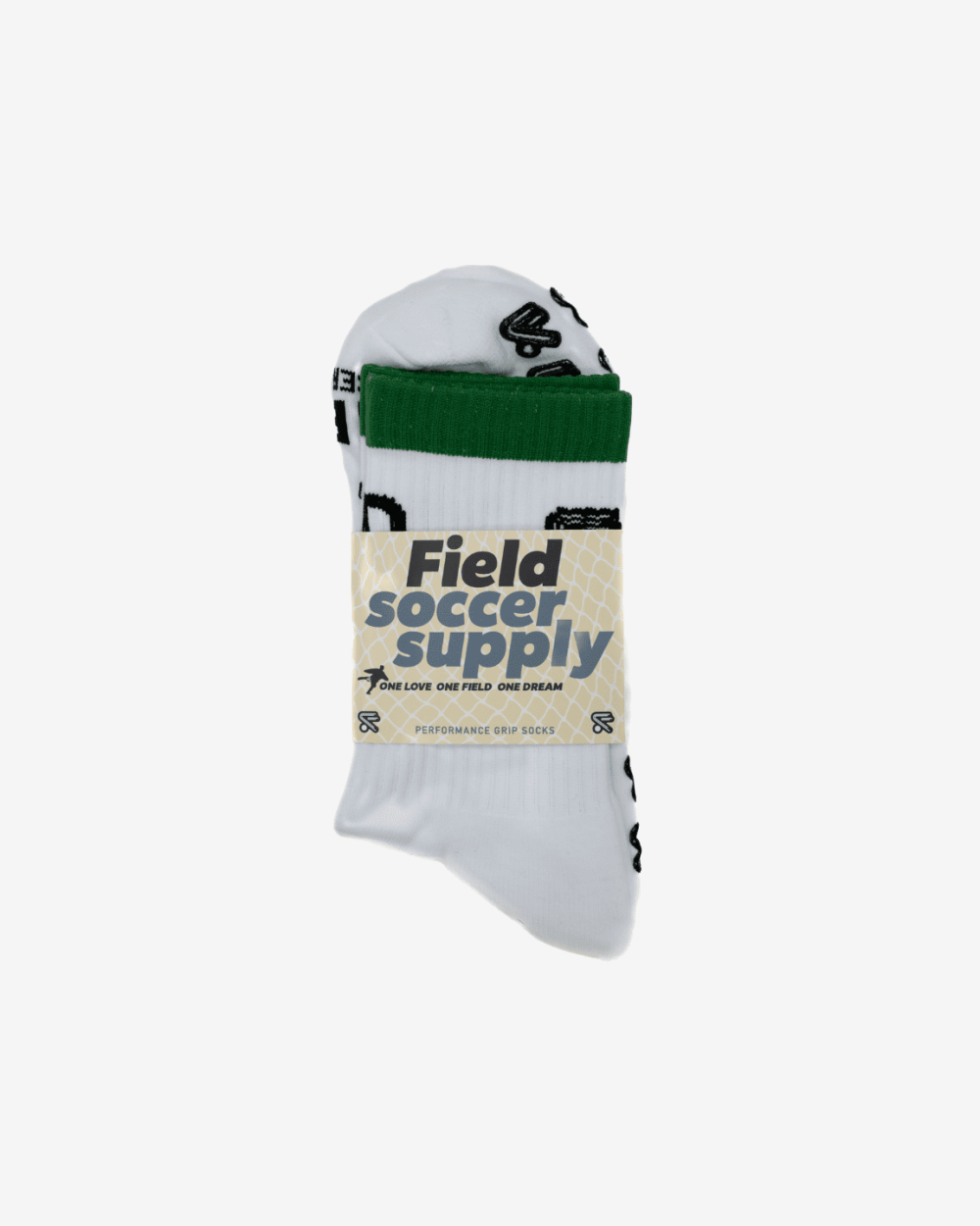 Classic Grip Sock White